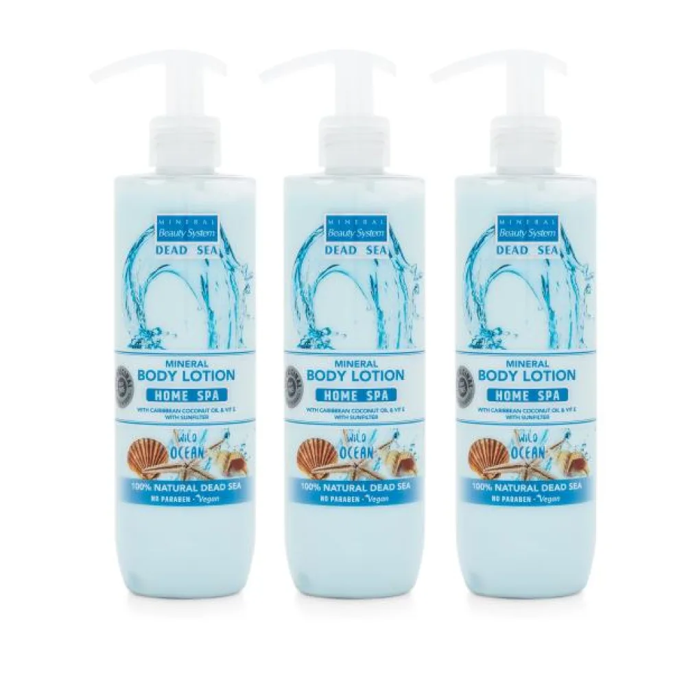 MBS 3x300ml Body Lotion Ocean