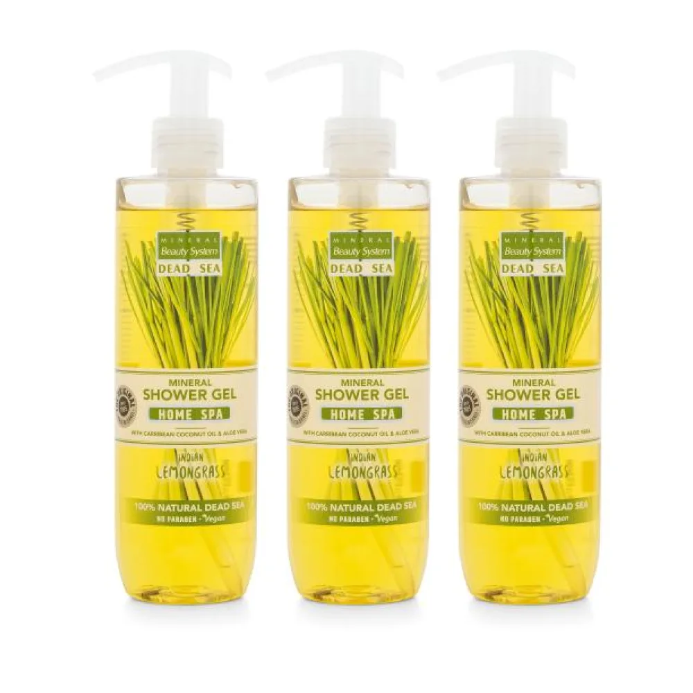 MBS 3er Set Shower Gel Lemongrass
