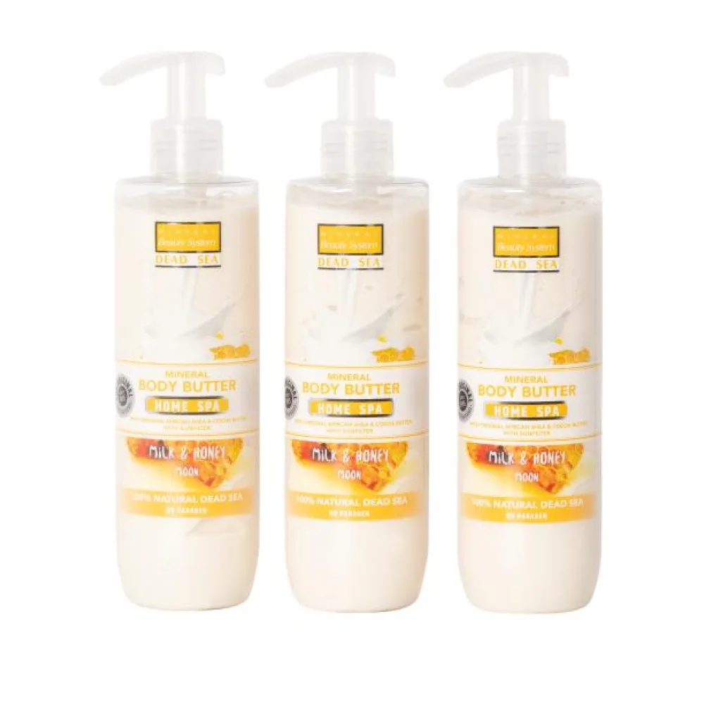 MBS Bodybutter Milk&Honey 3x300ml