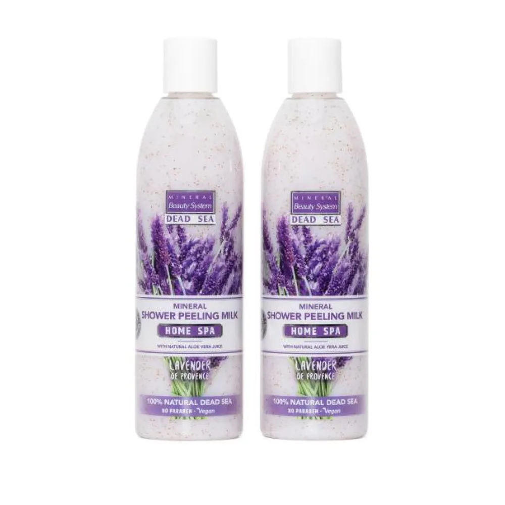 MBS Body Peeling Cleansing Gel Lavendel 2x300 ml