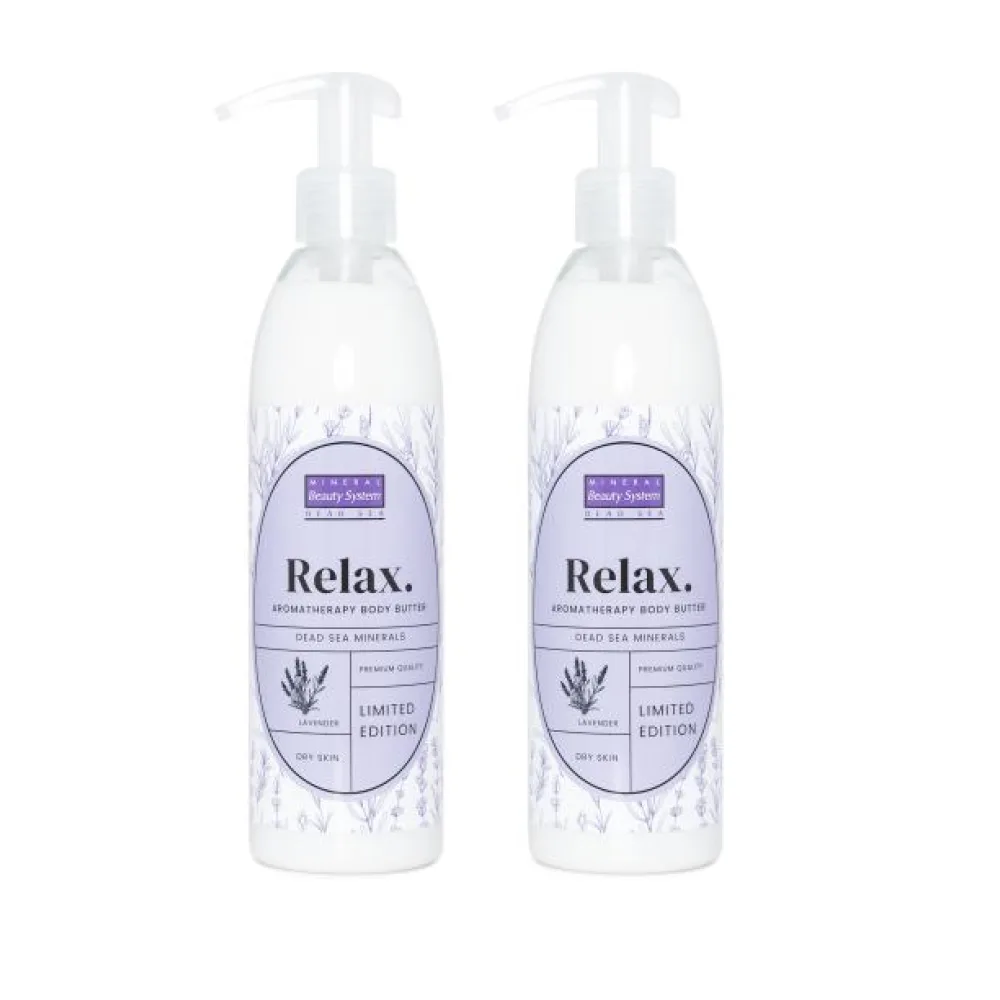 MBS Relax Bodybutter Lavendel 2x300ml