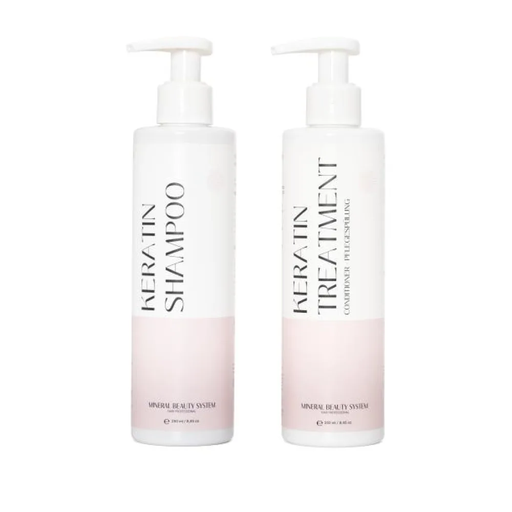 MBS 2er-Set Keratin Shampoo+Conditioner 2x250ml