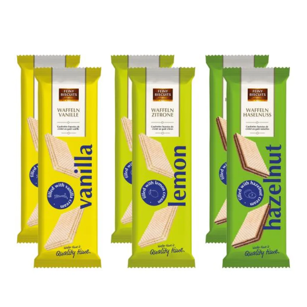Waffeln 125g 6er Set gemischt