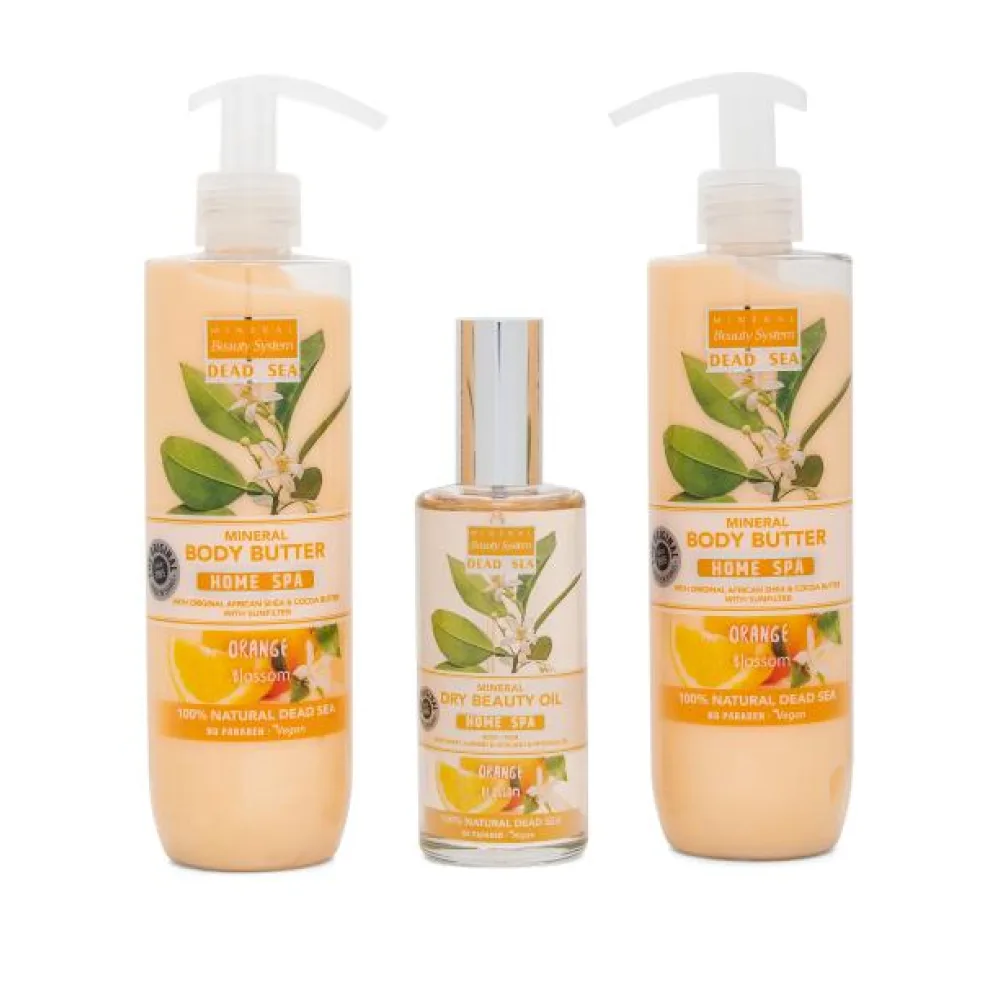 MINERAL Beauty System Body Butter&Body Oil Orange