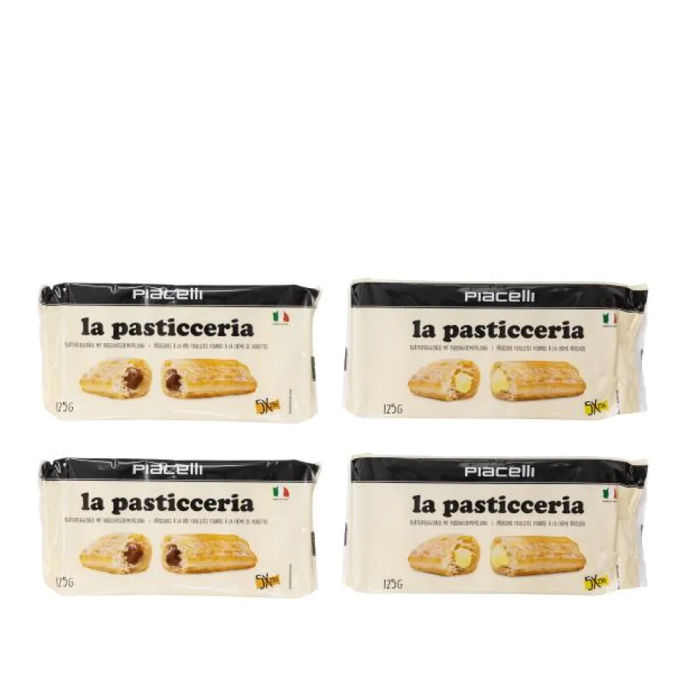 La Pasticceria 4er Set - Blätterteigröllchen