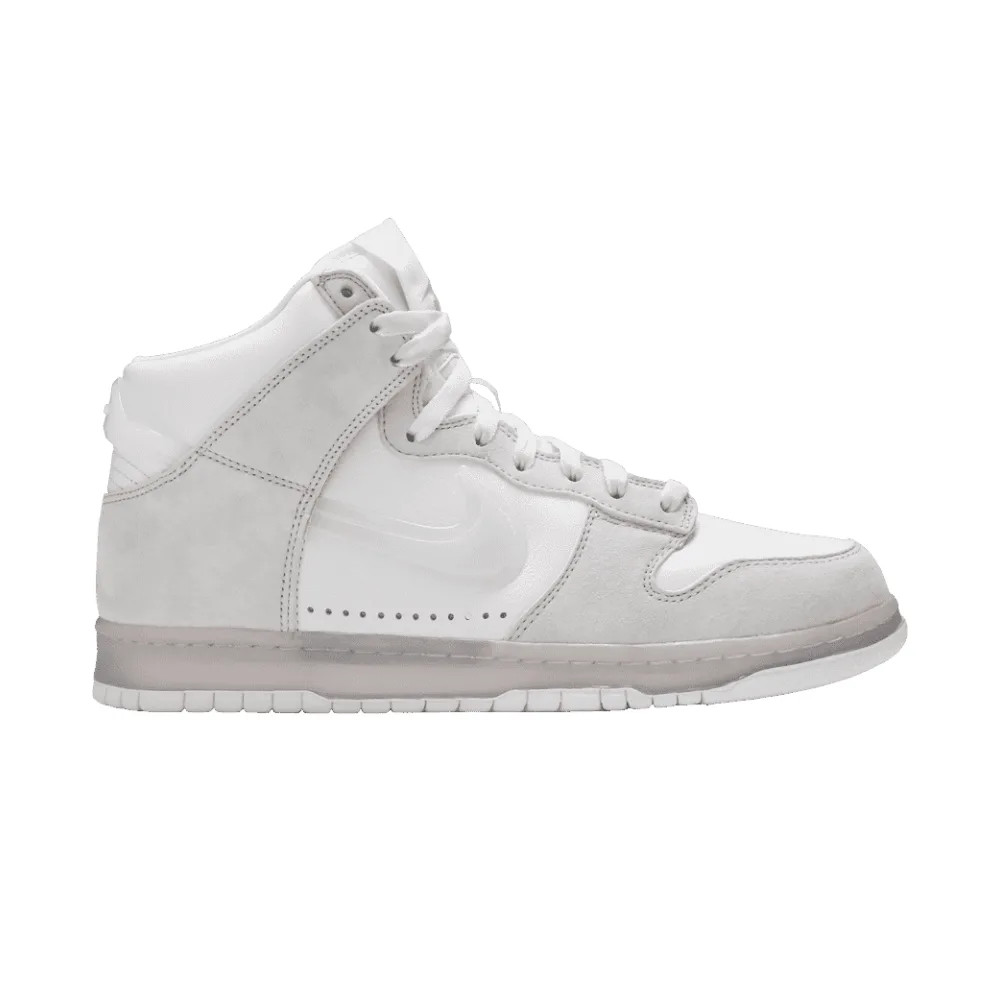 Slam Jam x Nike Dunk High White Platinum