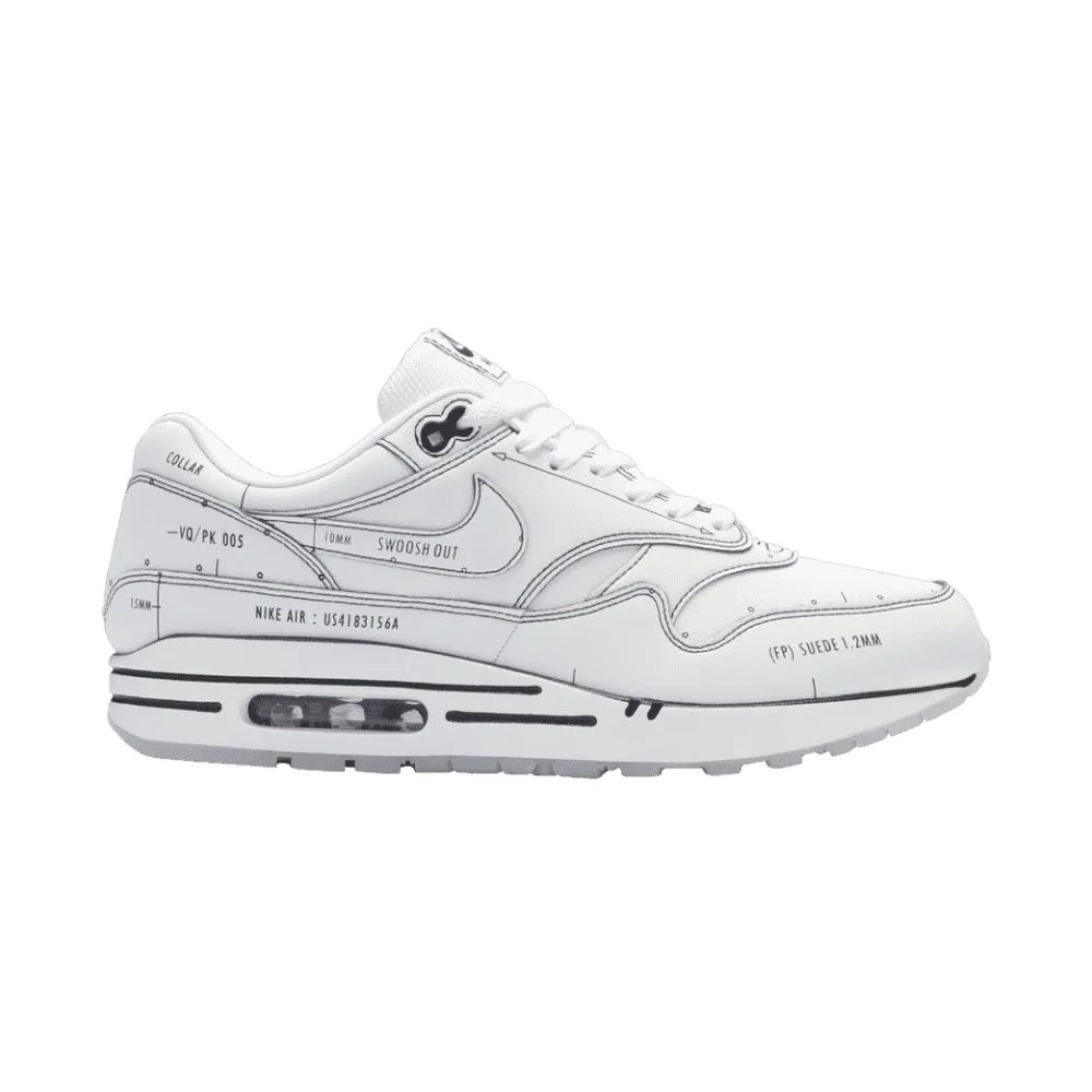 Nike Air Max 1 Sketch To Shelf - White