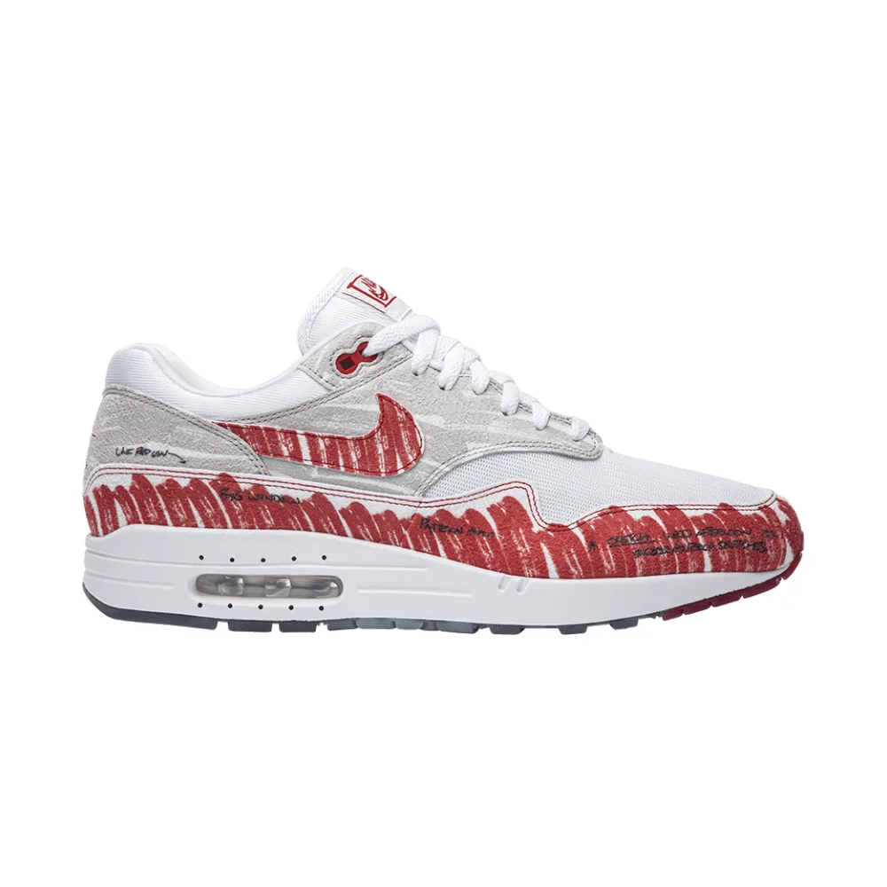 Nike Air Max 1 Sketch To Shelf - University Red