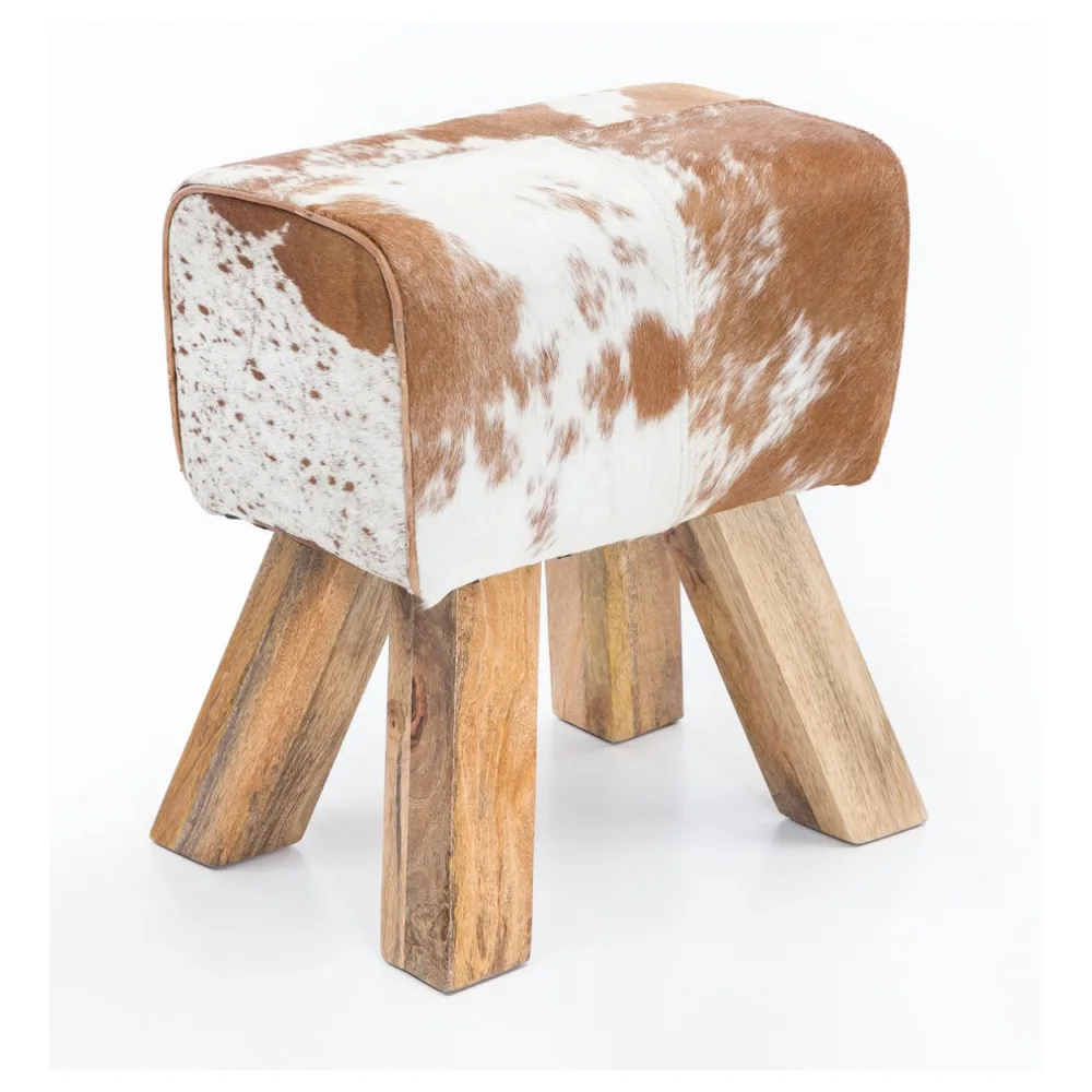 FineBuy Design Turnbock Sitzhocker 40 x 30 x 47 cm, Turnhocker Hocker Beistellhocker Fußhocker