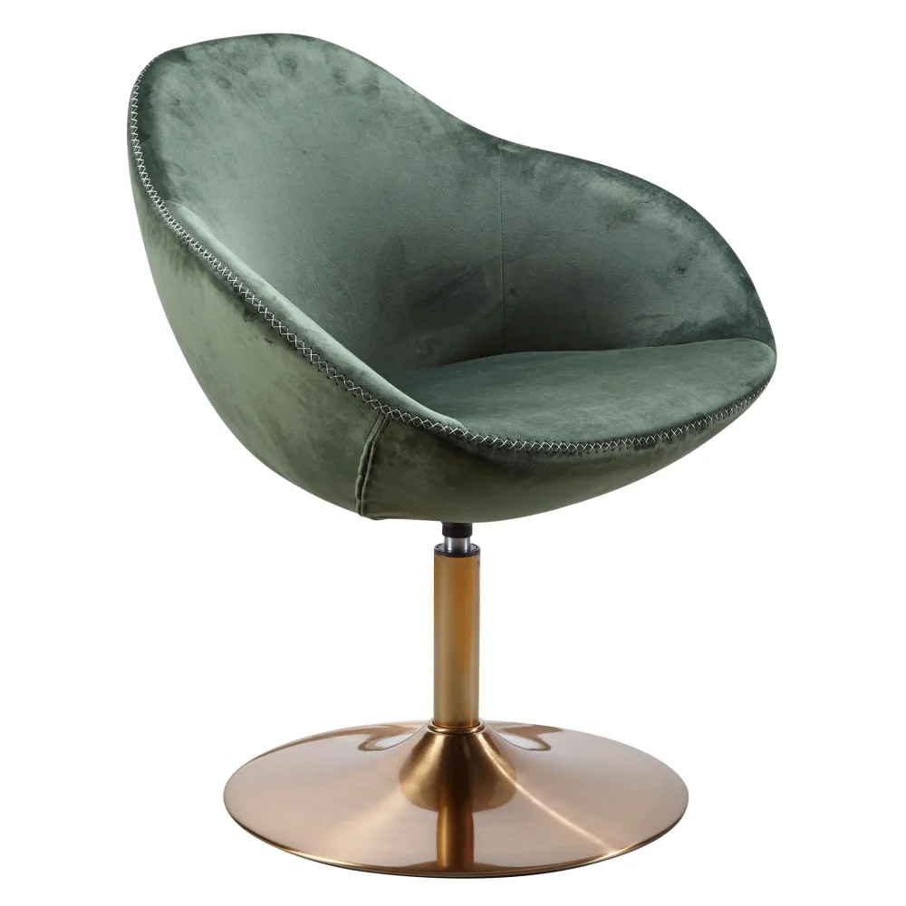 FineBuy Loungesessel SIRAN 70 x 79 x 70 cm Design Drehstuhl, Clubsessel Polsterstuhl mit Armlehne, Drehsessel Cocktailsessel Lounge, Barsessel Besucherstuhl, Sessel mit Stoffbezug