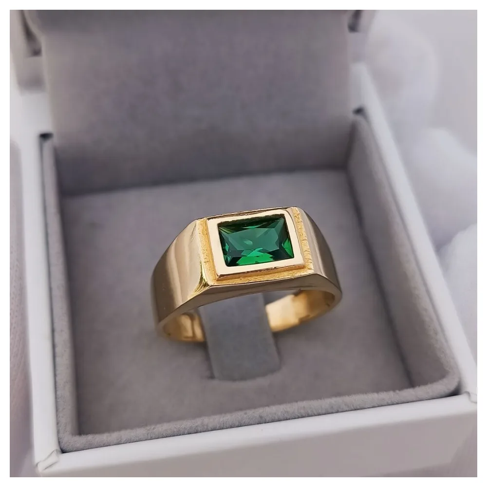 Anel de Formatura Masculino Mod. M1 (Escolha a Cor da Pedra)
