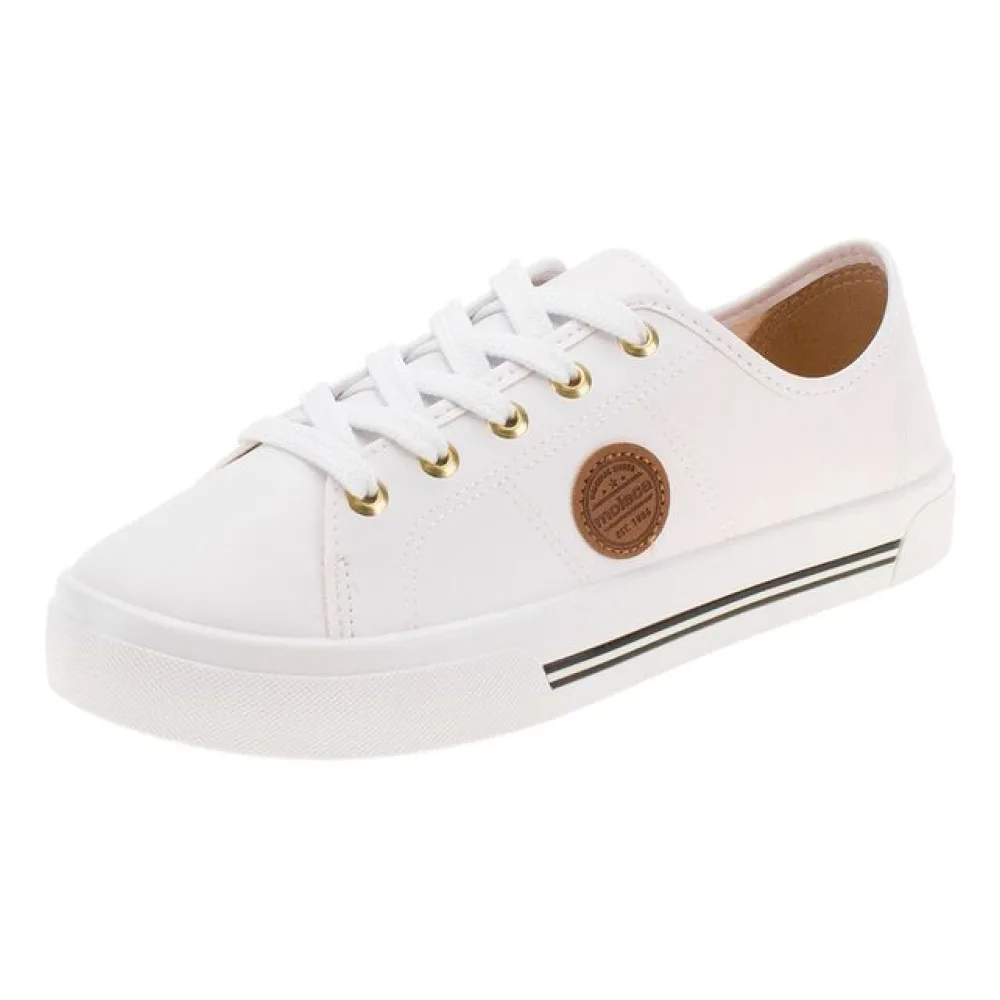 Tênis Feminino Casual Moleca - 5667302 BRANCO 34