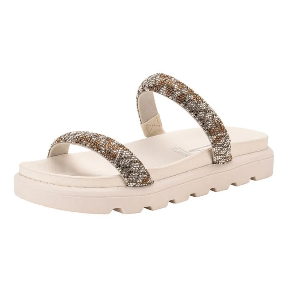 Tamanco Feminino Flat Vizzano 6459110 MARFIM 34