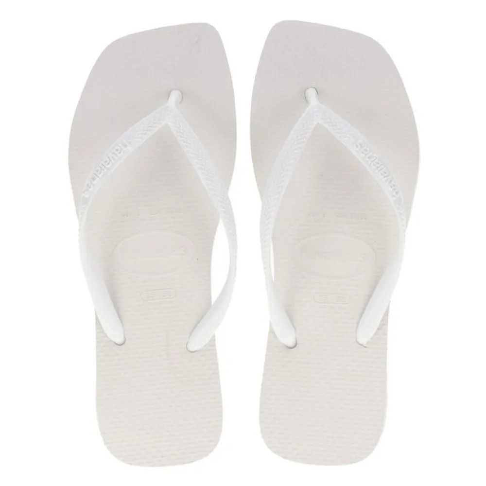 Chinelo Feminino Slim Square Havaianas - 4148301 BRANCO 33/34