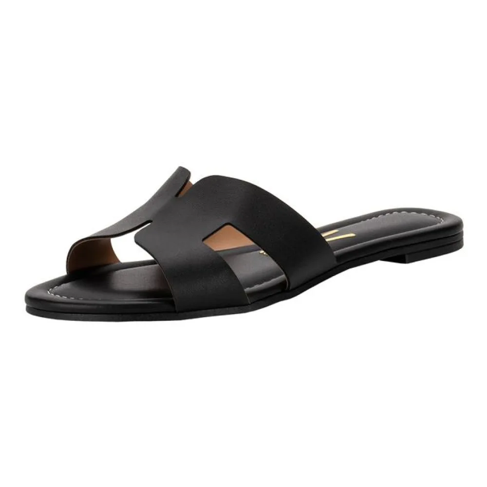 Tamanco Feminino Flat Vizzano 6371367 PRETO 34