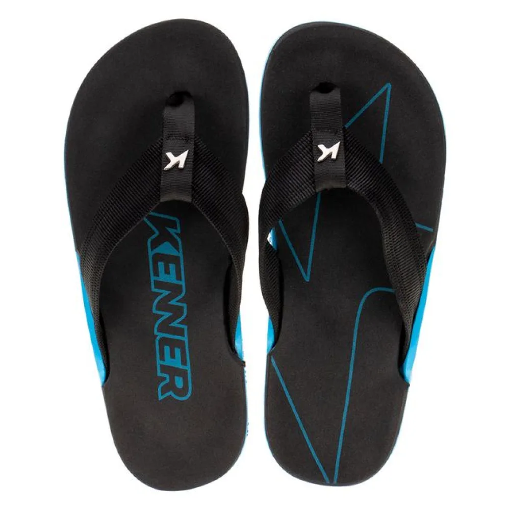 Chinelo Masculino KN6 Pro U1 Kenner - DFY PRETO/AZUL 38