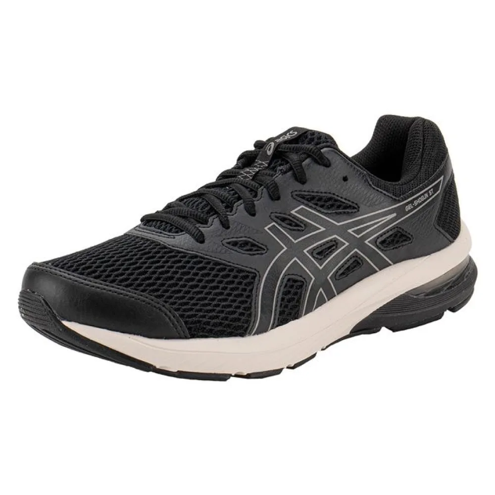 Tênis Masculino Gel Shogun St Asics 1201B041 PRETO/BEGE 42