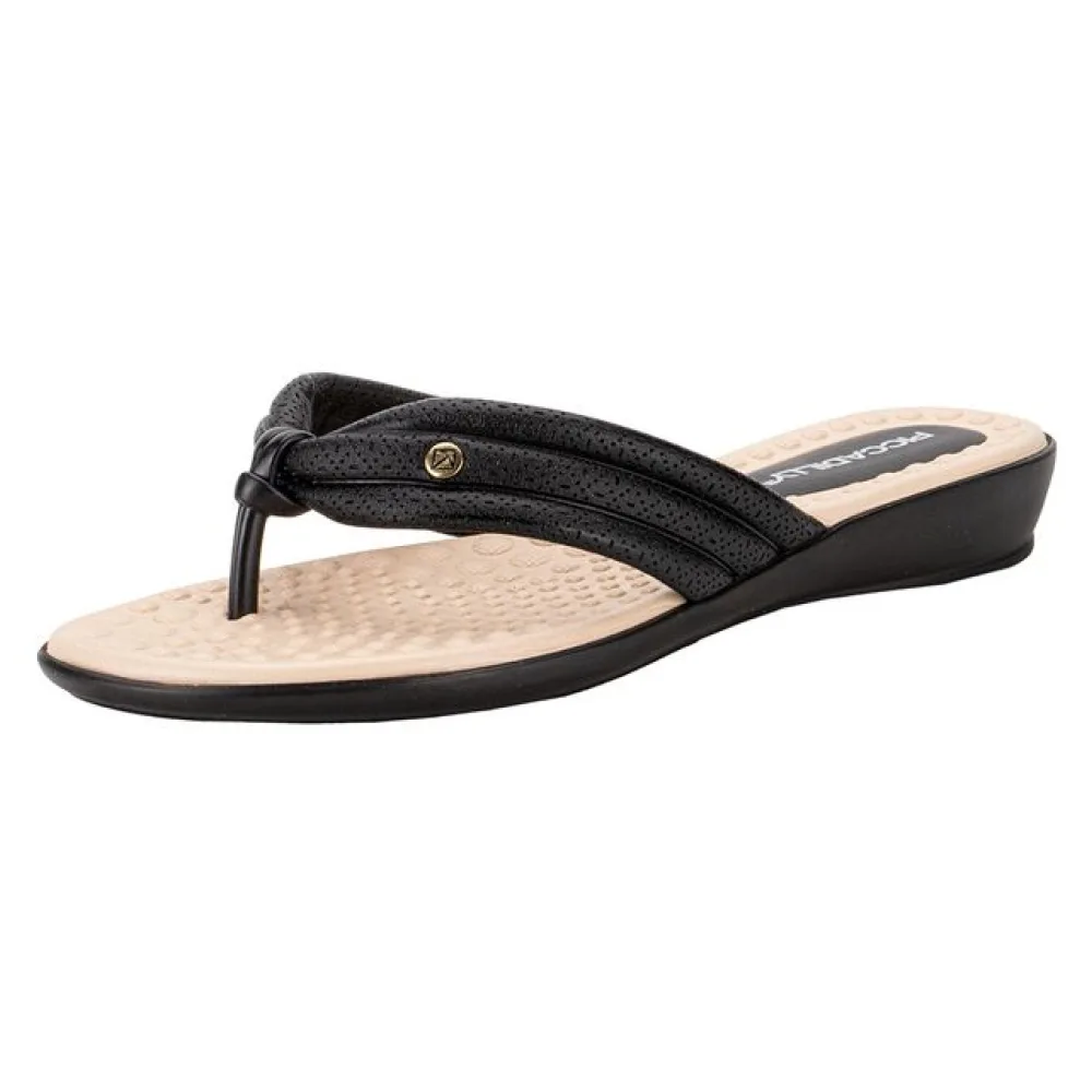 Tamanco Feminino Flat Piccadilly 500371 PRETO 34
