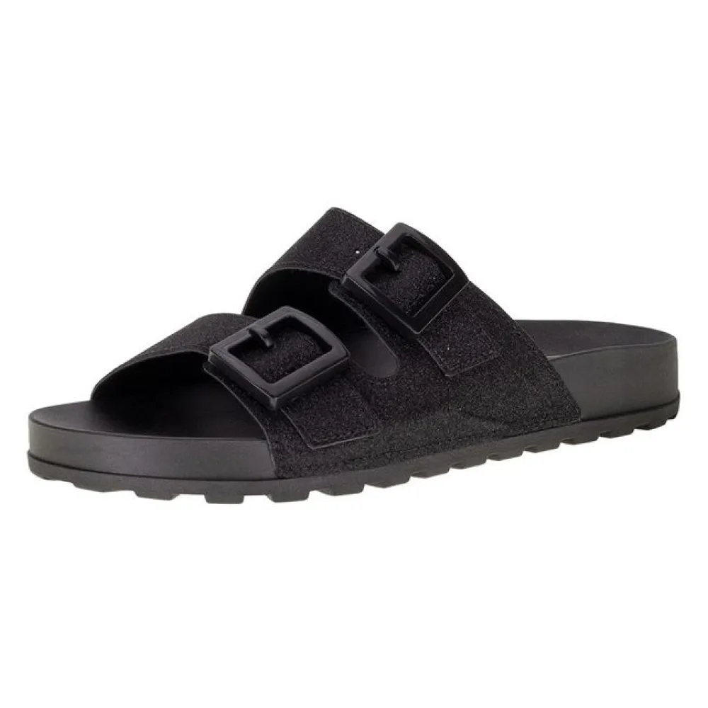 Sandália Feminina Conforto Moleca - 5436401 PRETO 01 34