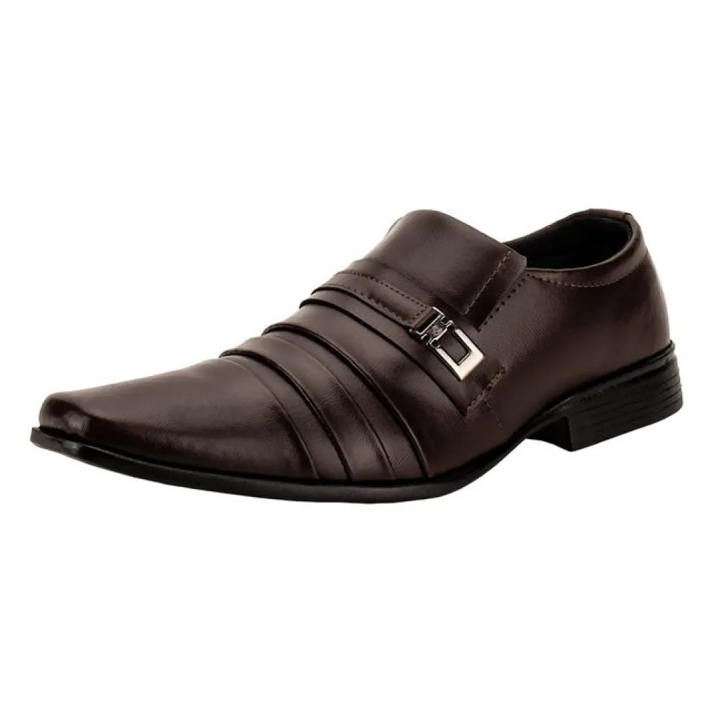 Sapato Masculino Social Mais Leve 902 CAFÉ 37