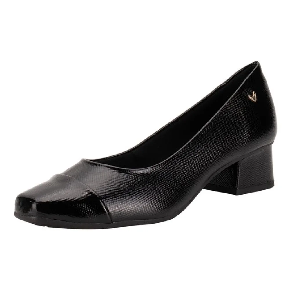 Sapato Feminino Salto Grosso Mississipi ME903 PRETO 34