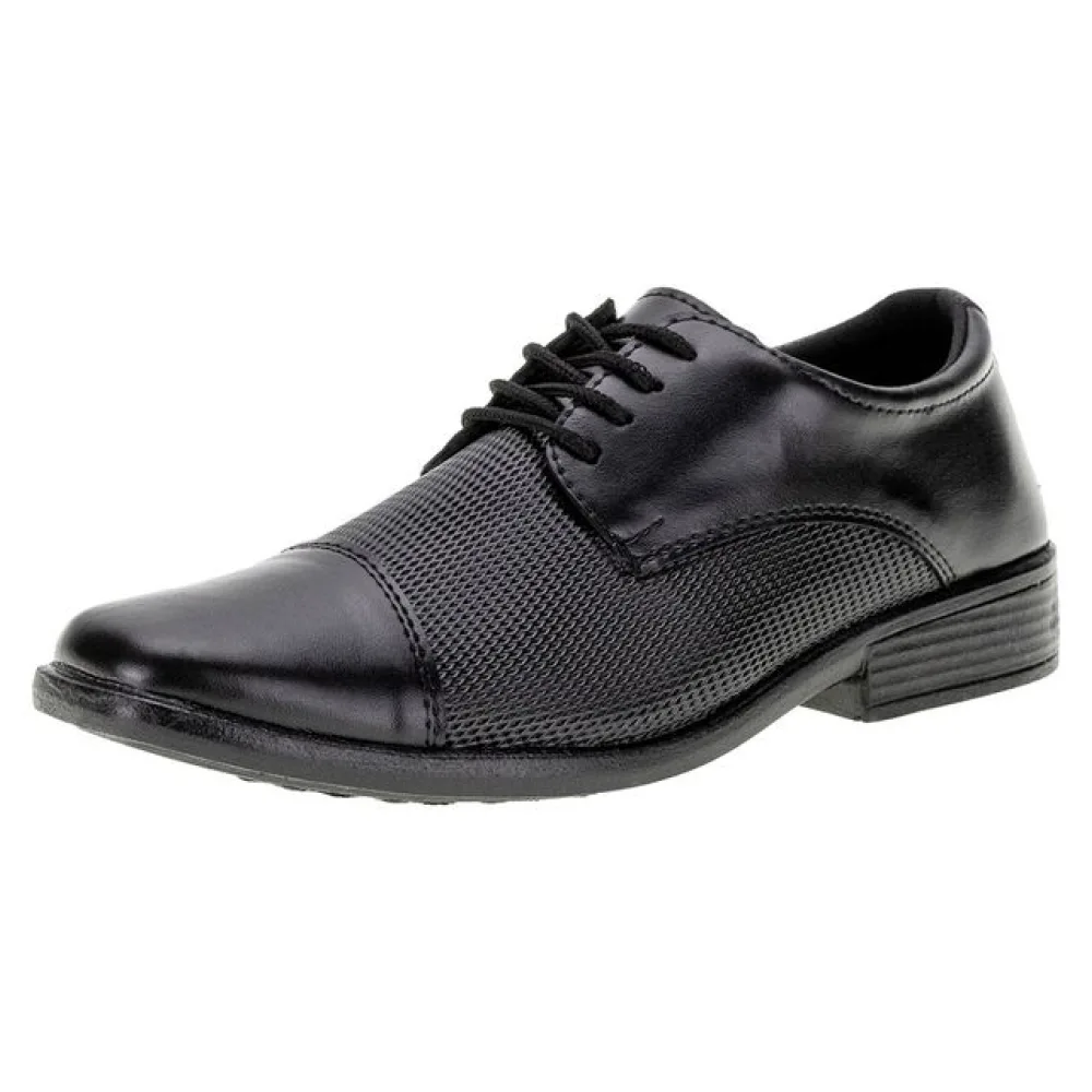 Sapato Infantil Social Polo Start - 801 PRETO 01 28