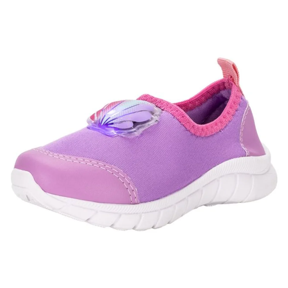 Tênis Infantil Feminino Led Nayarinha - 330 ROXO 20