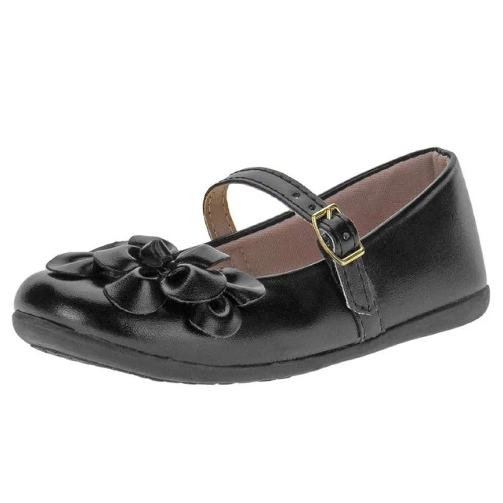 Sapatilha Infantil Feminina Lily Kids 18144 PRETO 20