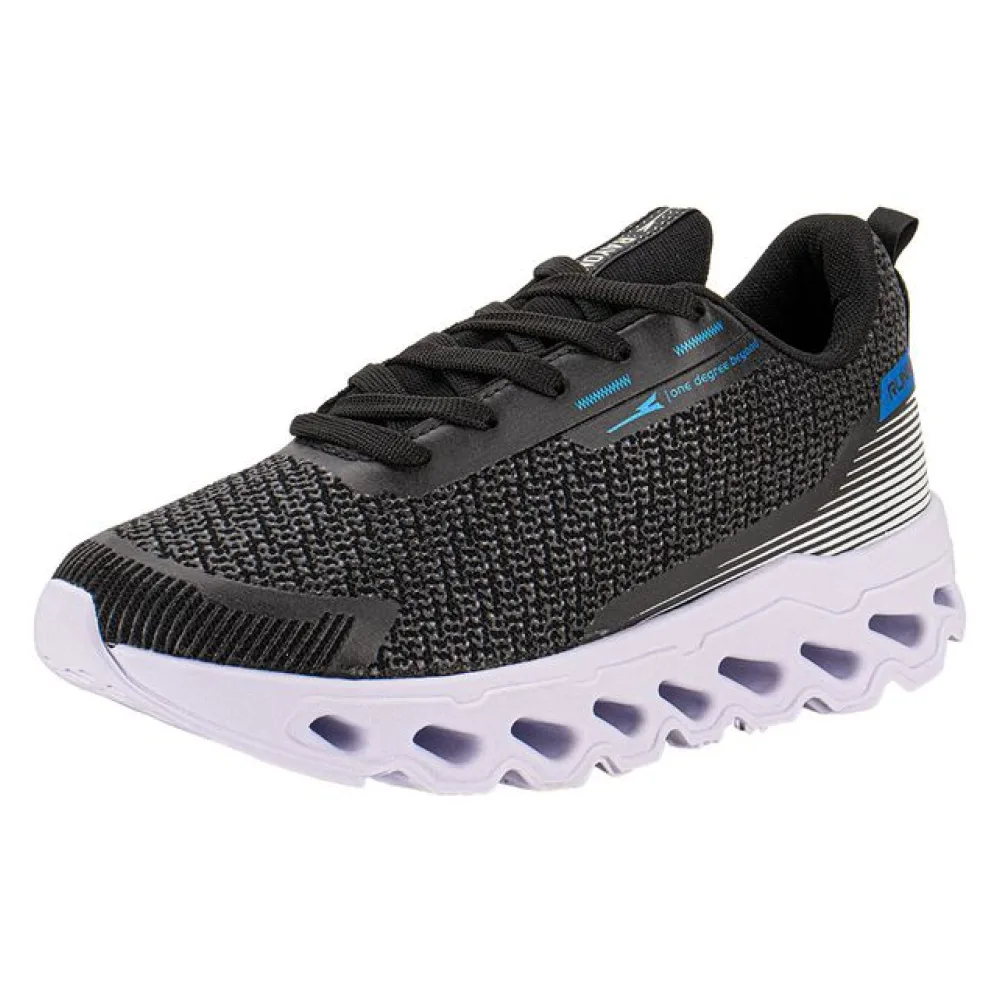 Tênis Masculino Rayon R1517 PRETO/AZUL 37