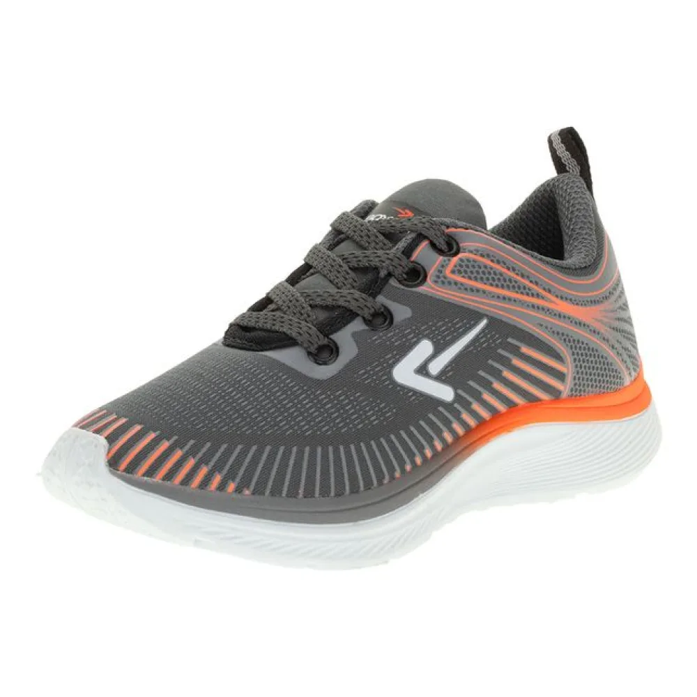 Tênis Infantil Box Kids - BK1709 CINZA/LARANJA 31