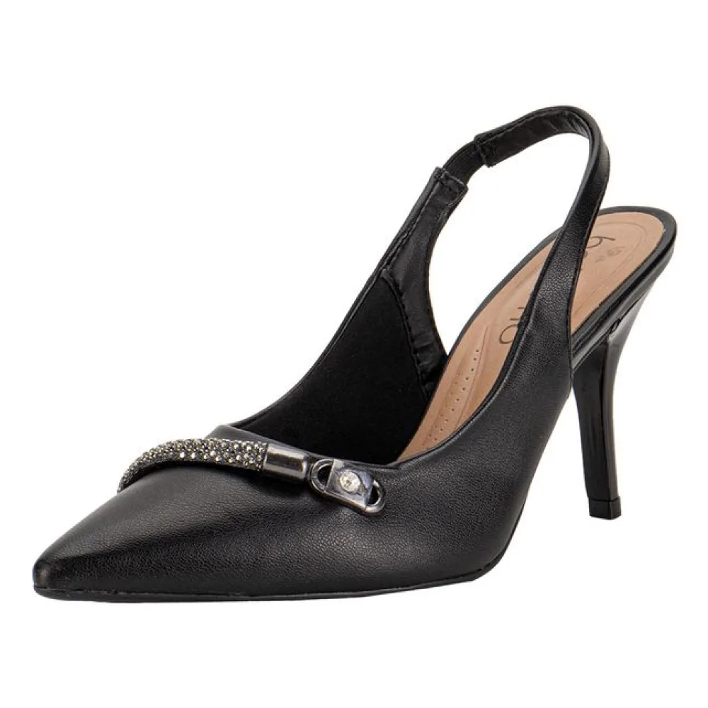 Sapato Feminino Salto Fino Beira Rio 41221489 PRETO 34
