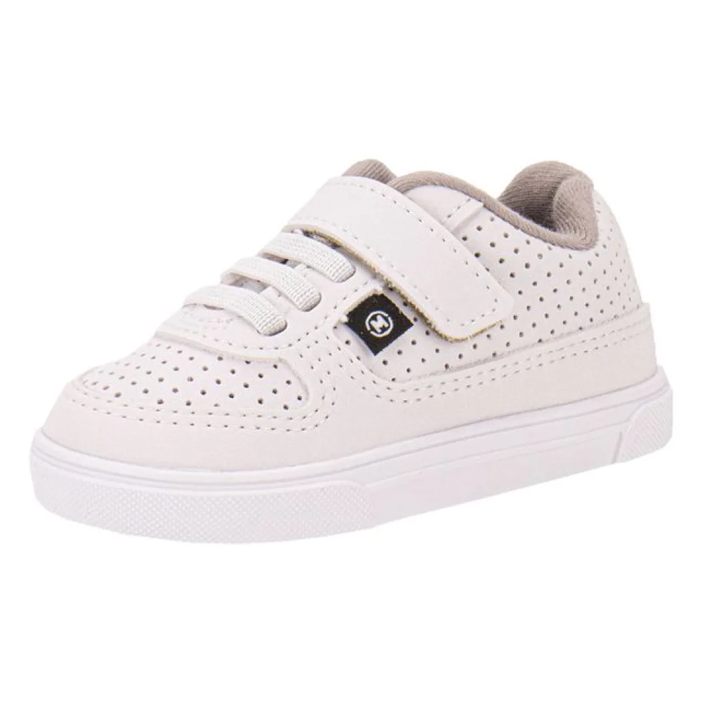 Tênis Infantil Masculino Baby Molekinho 2133182 BRANCO 19