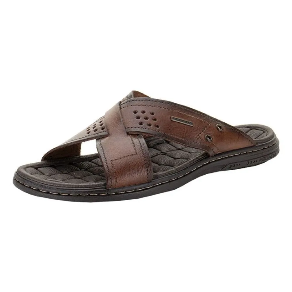 Chinelo Masculino Anilina Pegada - 131222 CARAMELO 38
