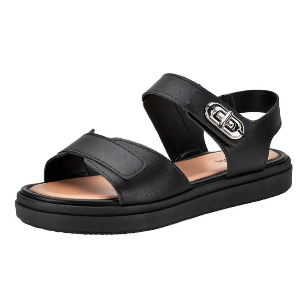 Sandália Feminina Flat Mississipi MB523 PRETO 34