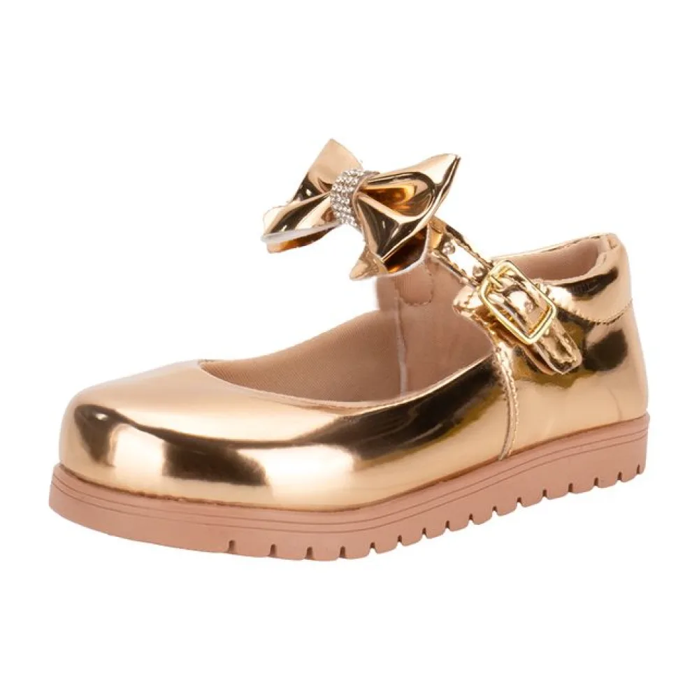 Sapatilha Infantil Feminina Nathielly 047009 BRONZE 21