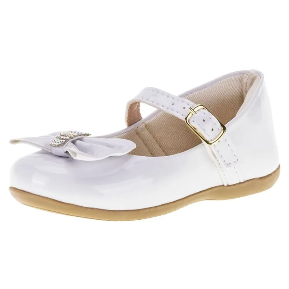 Sapatilha Infantil Feminina Nayarinha - 922 BRANCO 21