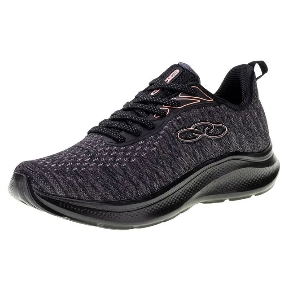 Tênis Feminino NYX Olympikus - 228 PRETO/ROSA 34