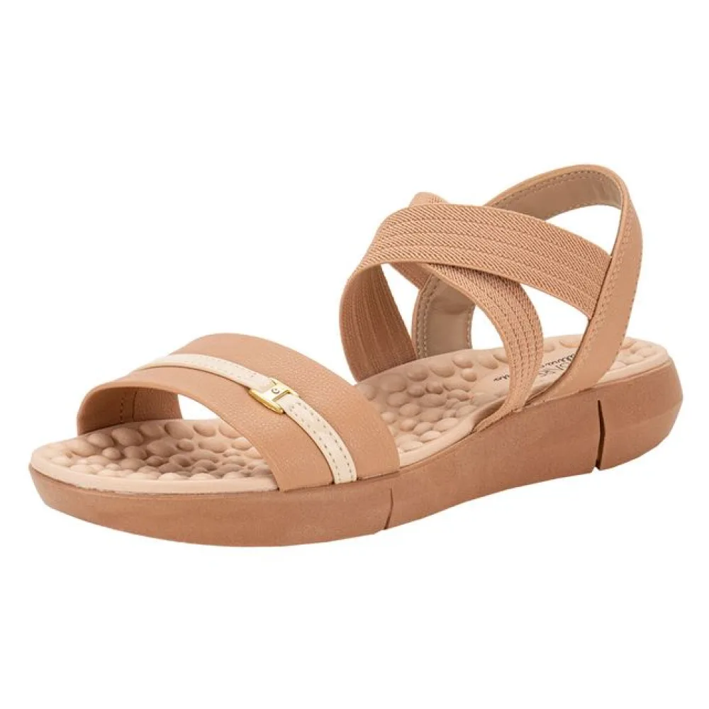 Sandália Feminina Flat Modare - 7142102 SALMÃO 01 34