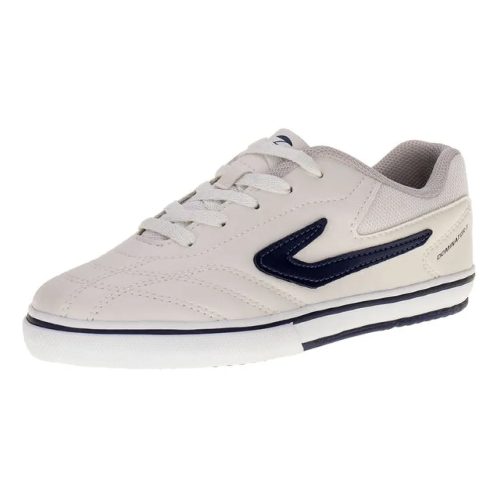 Chuteira Infantil Dominator Jr. III Topper - 4132752 BRANCO/AZUL 28