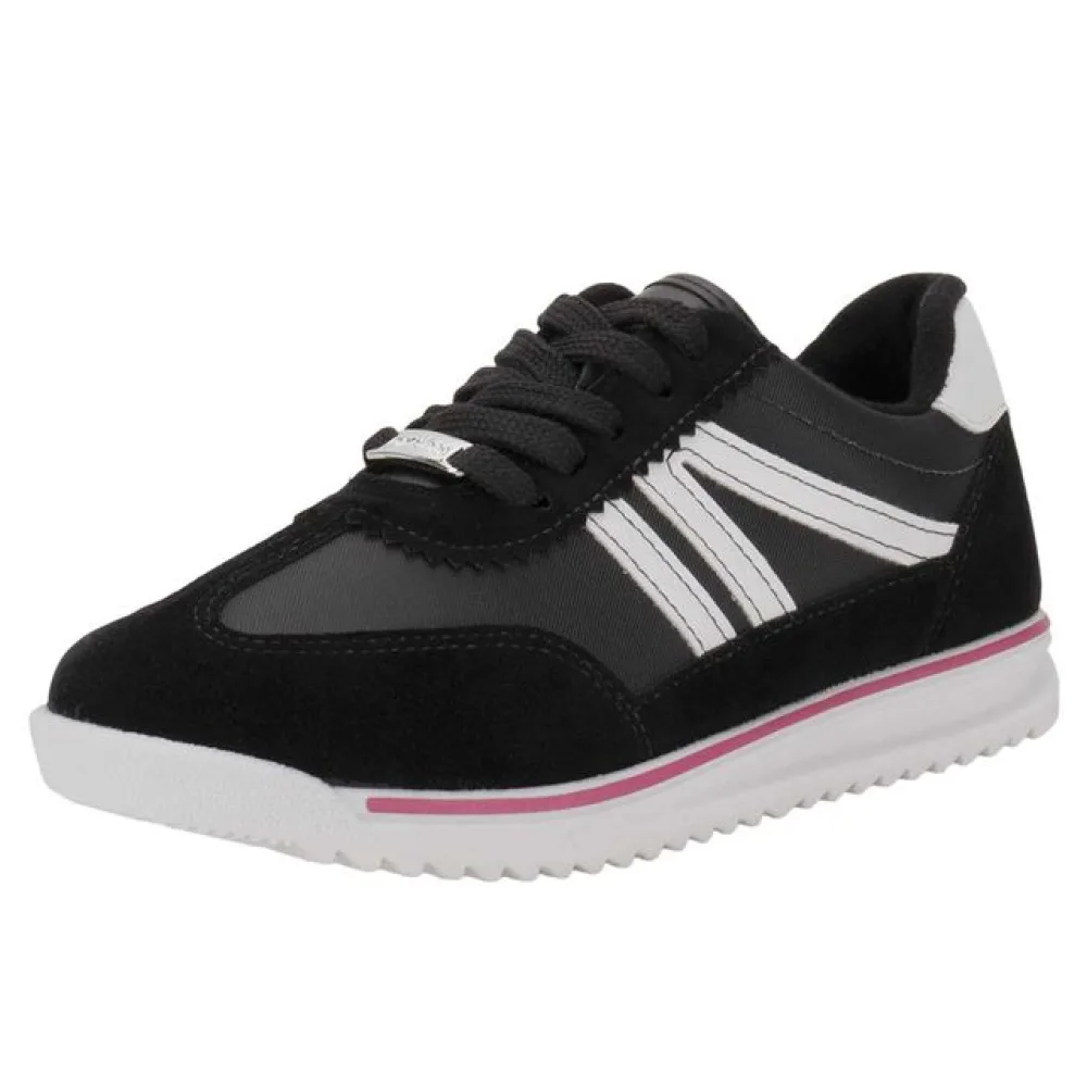 Tênis Infantil Feminino Molekinha 2583203 PRETO/BRANCO 36