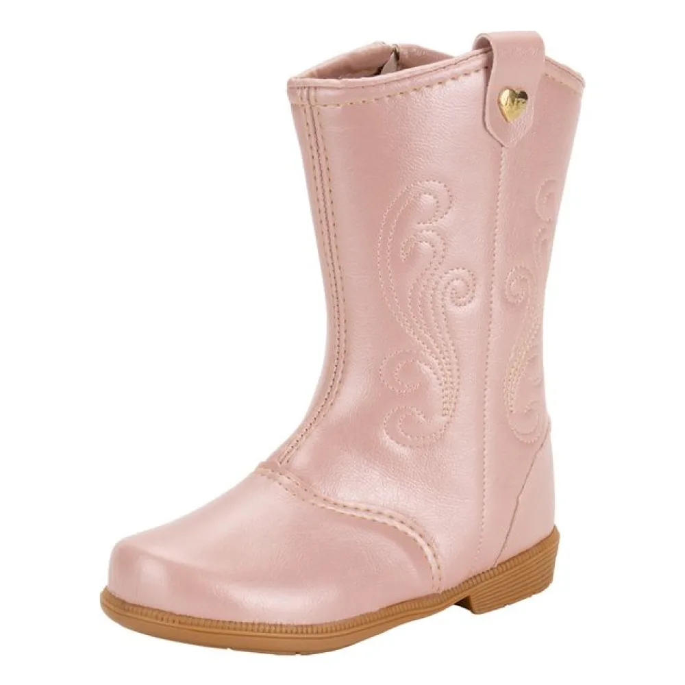 Bota Infantil Feminina Nathielly 009097 ROSA 21