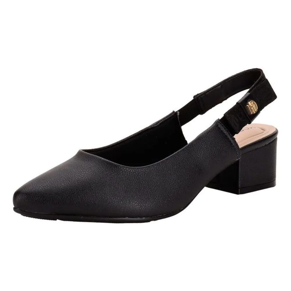 Sapato Feminino Salto Grosso Modare 7340132 PRETO 34