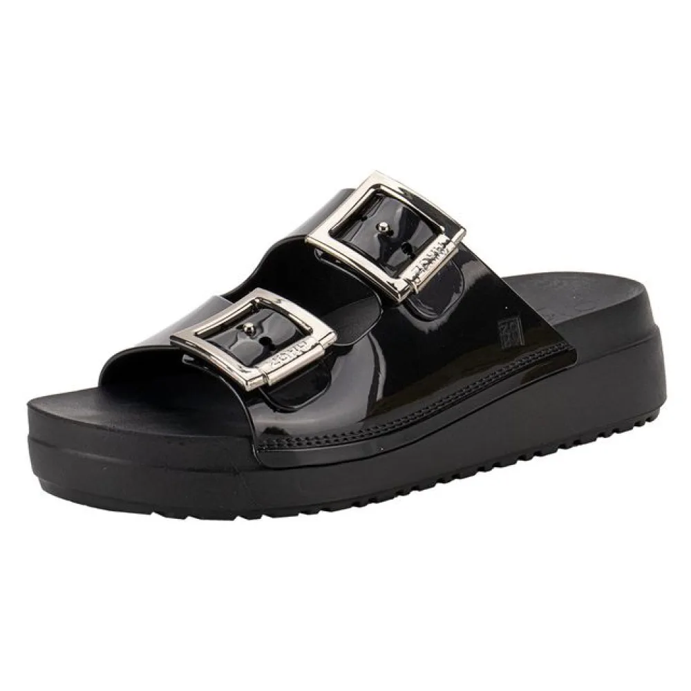 Sandália Feminina Conforto Partner High Zaxy 19059 PRETO 36