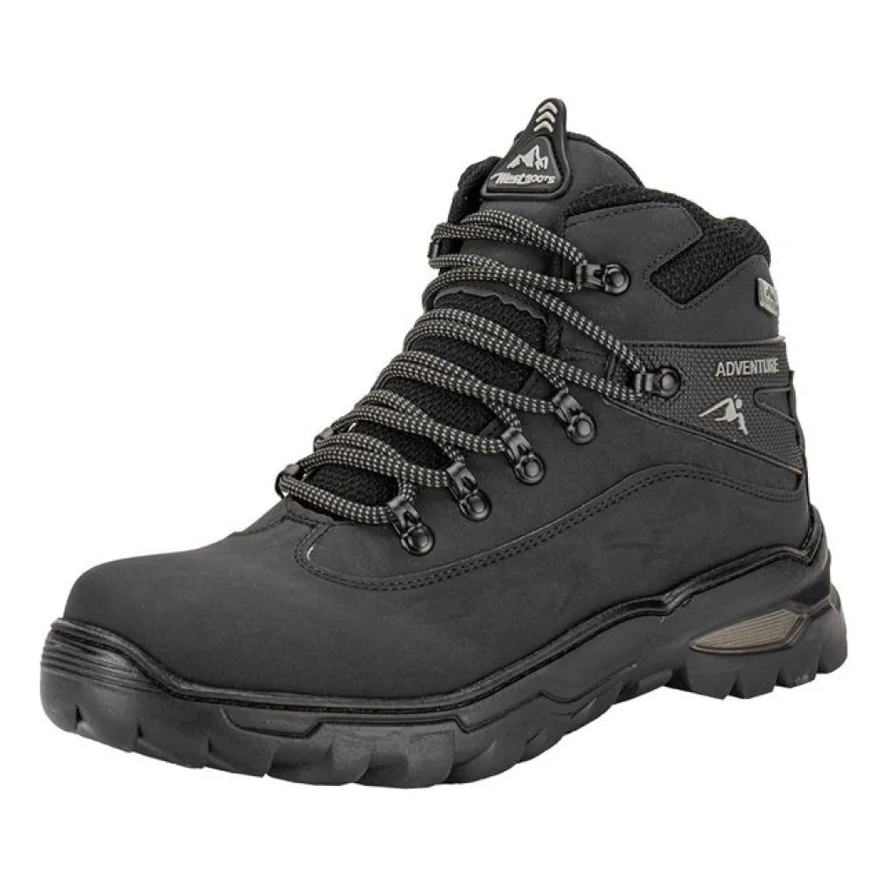 Bota Masculina Adventure West Line 181 PRETO 37