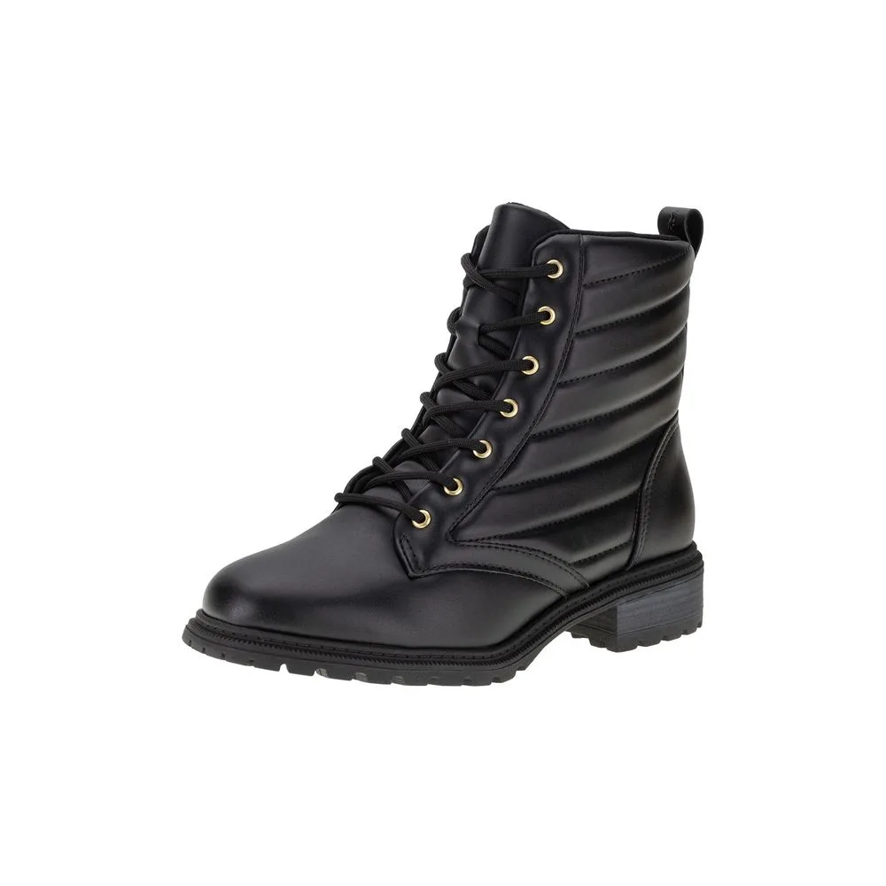 Bota Feminina Coturno Modare - 7074103 PRETO 34