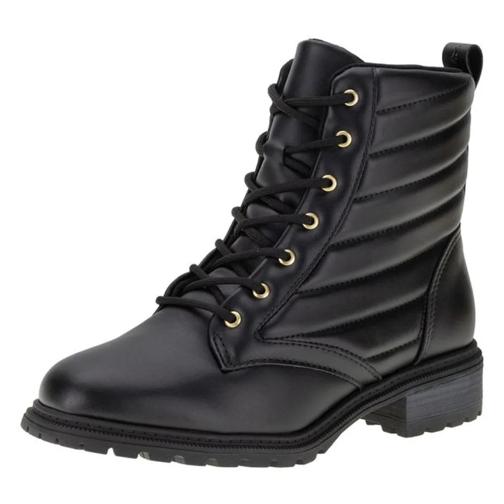 Bota Feminina Coturno Modare - 7074103 PRETO 34