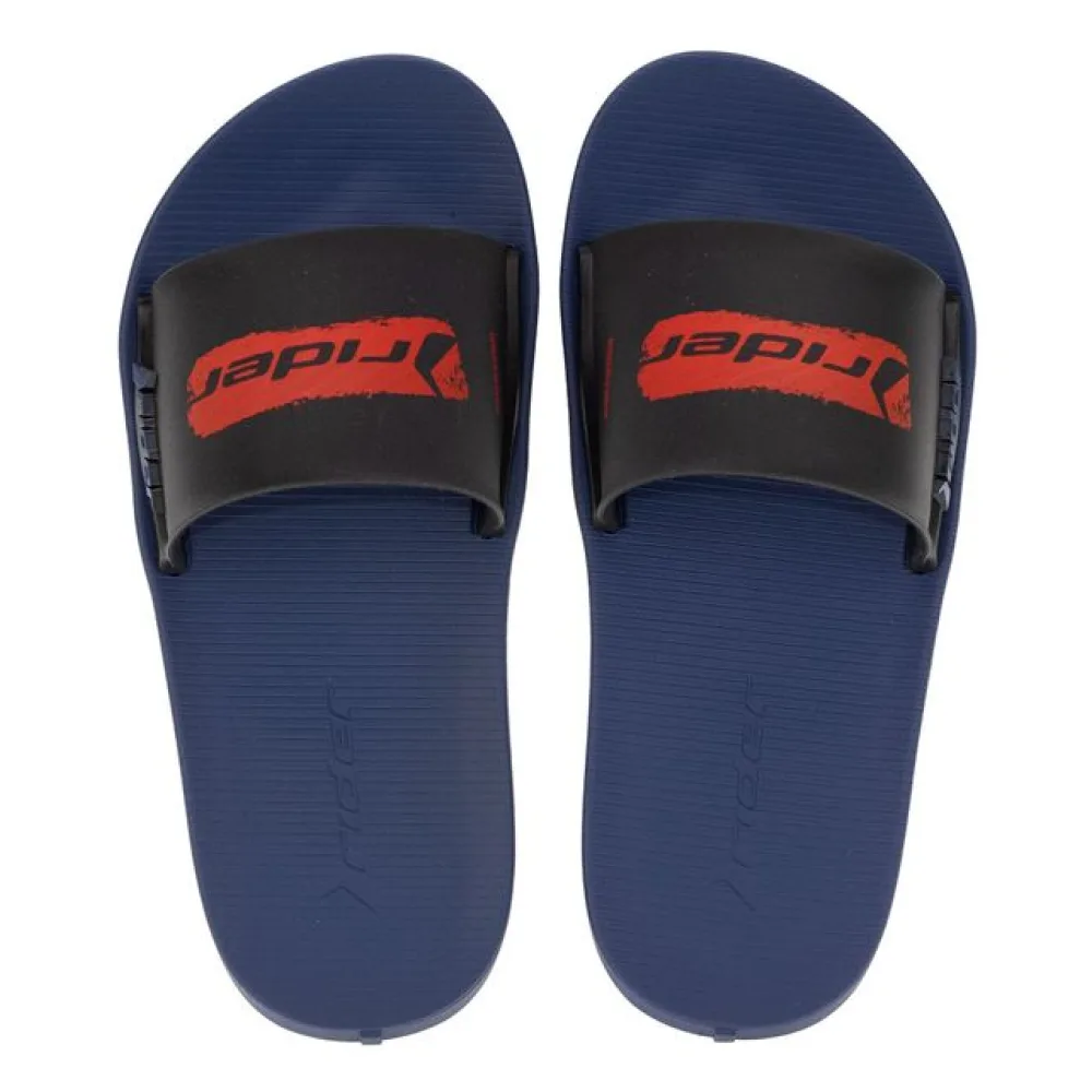 Chinelo Infantil Slide Speed Rider - 11816 PRETO/AZUL 28