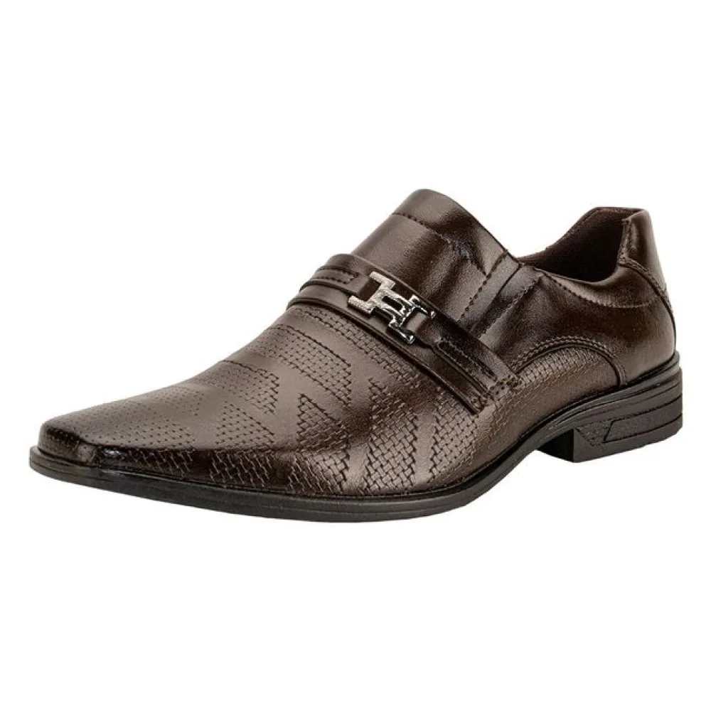 Sapato Masculino Social Bkarellus - TR081 CAFÉ 38