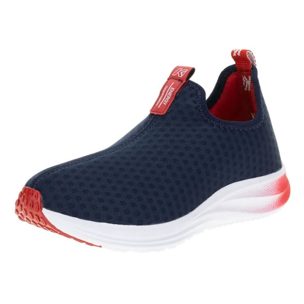 Tênis Infantil Energy Kidy - 0370056 AZUL/VERMELHO 29