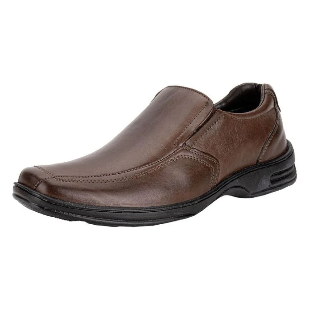 Sapato Masculino Social Zapattero - 19106 CAFÉ 37